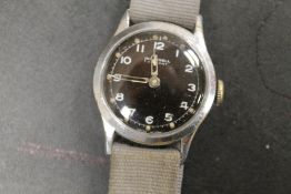 INGERSOL VALIANT MILITARY WRISTWATCH WITH SWISS MOVEMENT