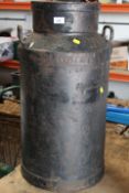 A VINTAGE BIRMINGHAM CO-OP MILK CHURN - NO LID