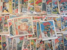 TWO BOXES OF 2000AD COMICS, EARLIEST 2ND JUNE 1979, ALSO COMICS FROM 1979 AND 1981 ETC