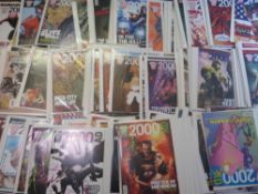 TWO BOXES OF 2000AD COMICS FROM MIXED ERAS ie: 1990/1991 AND 2009 TO 2011 ETC