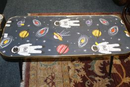 A RETRO 'SPACEMAN' COFFEE TABLE