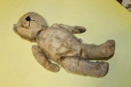 A VINTAGE TEDDY BEAR A/F