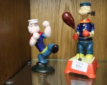 ***A POPEYE BOXING AND KUNG FU FIGURE**