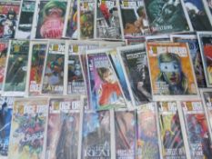 A BOX OF JUDGE DREDD COMICS FROM 2013, 2011 ETC