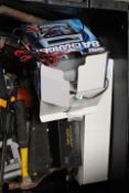 A TOOL BOX AND CONTENTS TOGETHER WITH A BLACK BOX AND CONTENTS (2)