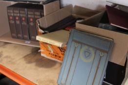 THREE BOXES OF ASSORTED BOOKS TO INCLUDE FOLIO SOCIETY