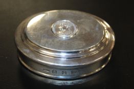 ANTIQUE BRITTANIA STANDARD SILVER BOX BY CRICHTON BOND STREET LONDON - LONDON 1936 142G