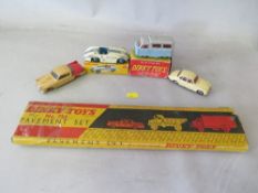 A COLLECTION OF DINKY / CORGI VINTAGE DIE CAST VEHICLES, to include Dinky 173 Nash Rambler, Dinky