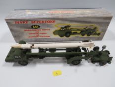 A COLLECTION OF BOXED CORGI AND DINKY VEHICLES, comprising four boxed Dinky vehicles to include
