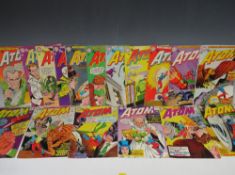 THIRTY FIVE DC SUPERHERO COMICS, earliest programme April number 80 plus The New Adventures of