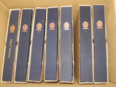 STAMP ALBUMS - GREAT BRITAIN 1967 - 85, mint and used collection in seven albums, with full range co