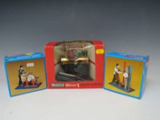 A BOXED MAMOD MINOR 1 STEAM ENGINE, together with a boxed Wilesco M74 Shears grinder and a boxed