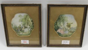 AFTER NICHOLAS LANCRET (1690 - 1743). French school, 'Innocence' & 'The Music Lesson' see verso,