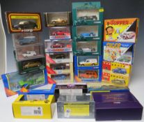 TWENTY SIX BOXED MISCELLANEOUS DIE CAST VEHICLES, to include Dinky 1973, Ferrari DY24, Dinky 1973