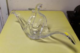 A STUDIO / ART GLASS TABLE CENTRE PIECE