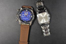 TWO MODERN WRISTWATCHES