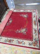A LARGE 20TH CENTURY EASTERN WOOLEN RUG - APPROX 2 M x 3 M