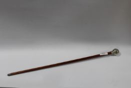AN ARMY SWAGGER STICK FOR THE SOUTH STAFFORDSHIRE REGIMENT