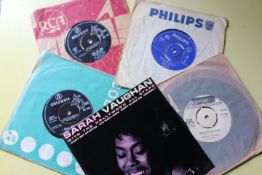 A SELECTION OF LPS AND 7