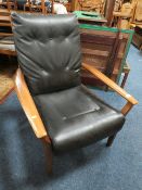 A RETRO CINTIQUE EASY CHAIR
