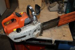A STIHL PETROL CHAINSAW