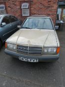 A SILVER 1986 2L PETROL MERCEDES 'D476 FVT'