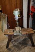 A BENCH TOP PILLAR DRILL
