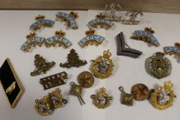 BAG CONTAINING QUANTITY OF RSPCA BADGES