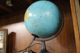 A LIGHT UP GLOBE