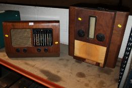 TWO VINTAGE RADIOS