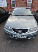 A GREEN 2003 2L PETROL HONDA 'DV03 WVJ'