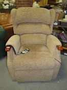 AN HSL ELECTRIC RISE / RECLINE ARMCHAIR