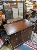 A STAG MINSTREL DRESSING TABLE
