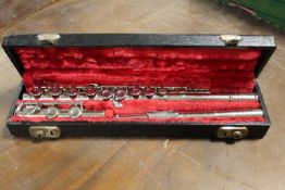 A JR LAFLEUR AND SONS LTD CASED FLUTE