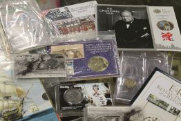 A BOX OF COLLECTORS COINS