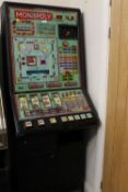 A MONOPOLY SLOT MACHINE A/F