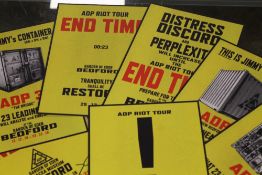 A ENVELOPE FOR JIMMY CAUTYS A.D P RIOTS TOUR OF GARDEN OF EDEN PANACEA MUSEUM, BEDFORD 13-12-16/25-