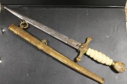 A REPRODUCTION NAZI DAGGER