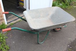 A HEAVY DUTY WHEEL BARROW