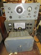 A WAYNE KERR VIDEO OSCILLATOR TOGETHER WITH A KW VANGUARD FREQUENCY METER AND CT44 WATT METER