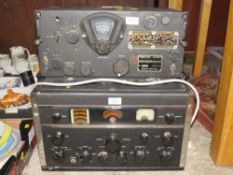 A VINTAGE RCA AR88 RECEIVER AMD A SIGNAL CORPS RECEIVER TYPE BC-348-R