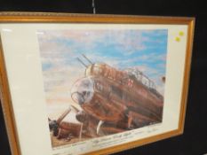 A STEVE HARPER PRINT 'BY DAWNS EARLY LIGHT', EXAMPLE IS NUMBER 1 ARTISTS RESERVE PRINT, HAND