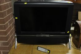 A VINTAGE GERMAN 'HANSPREE' FLATSCREEN TV