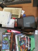 A QUANTITY OF COMPUTERS SYSTEMS, GAMES AND ACCESSORIES (UNCHECKED)