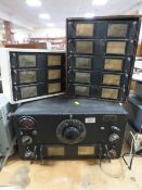 A NATIONAL HFO HIGH FREQUENCY RECEIVER TOGETHER WITH NINE FREQUENCY COILS