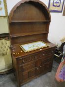 REPRODUCTION OAK WELSH DRESSER