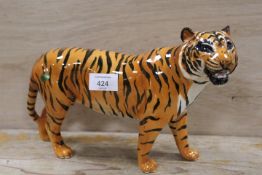 A BESWICK FIGURE OF A TIGER