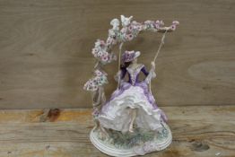 A ROYAL WORCESTER LIMITED EDITION FIGURINE ' SUMMERS DREAM'