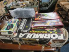 A BOXED SCALEXTRIC FORMULA 1SET, DUNLOP BRIDGE, START GANTRY, REV START TRACK, C451 FUEL TANK