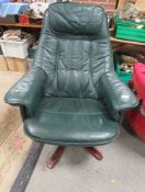 A STRESSLESS STYLE ARMCHAIR